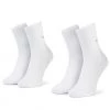 Accessoires Lot De 2 Paires De Chaussettes Hautes Femme Tommy Hilfiger - 371221 White 300 Blanc -Tommy Hilfiger Soldes 0000197411832 01 sw