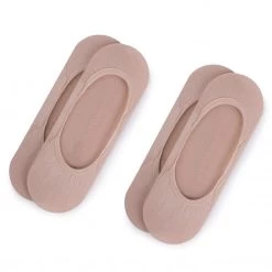 Accessoires Lot De 2 Paires De Socquettes Femme TOMMY HILFIGER - 353007001 Nomad 499 Beige