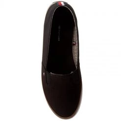 Femme Tennis TOMMY HILFIGER - Kesha 7D FW0FW01656 Black 990 Noir -Tommy Hilfiger Soldes 0000199104817 5