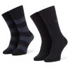 Accessoires Lot De 2 Paires De Chaussettes Hautes Homme Tommy Hilfiger - 342021001 Dark Navy 322 Bleu Marine -Tommy Hilfiger Soldes 0000199931543 05 ki