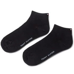 Accessoires Lot De 2 Paires De Chaussettes Basses Femme TOMMY HILFIGER - Dobotex BV 373001001 Midnight Blue 563 Bleu Marine