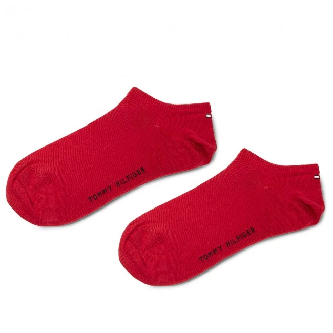 Accessoires Lot De 2 Paires De Chaussettes Basses Homme TOMMY HILFIGER - 342023001 Tommy Original 085 Rouge, Bleu Marine 5 Accessoires Lot De 2 Paires De Chaussettes Basses Homme TOMMY HILFIGER - 342023001 Tommy Original 085 Rouge, Bleu Marine – Image 3