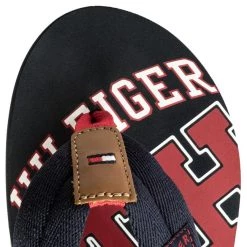 Homme Tongs Tommy Hilfiger - Essential Th Beach Sandal FM0FM01369 Midnight 403 Bleu Marine -Tommy Hilfiger Soldes 0000200150338 07 gh