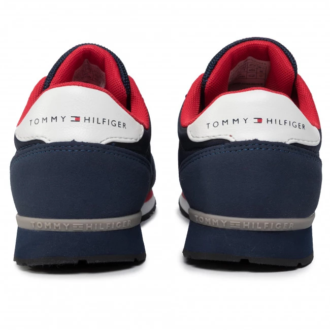 Femme Sneakers TOMMY HILFIGER - Low Cut Lace-Up Sneaker T3B4-30482-0732800 Blue 800 Bleu Marine 8 Femme Sneakers TOMMY HILFIGER - Low Cut Lace-Up Sneaker T3B4-30482-0732800 Blue 800 Bleu Marine – Image 6