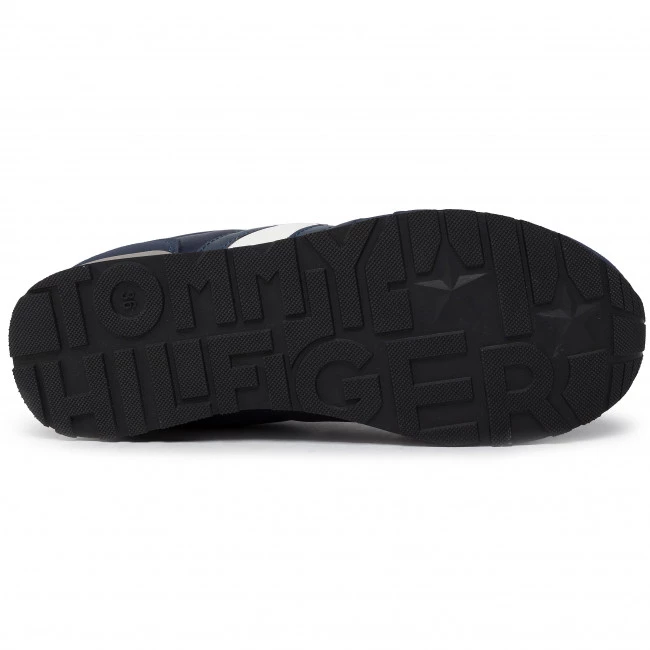 Femme Sneakers TOMMY HILFIGER - Low Cut Lace-Up Sneaker T3B4-30482-0732800 Blue 800 Bleu Marine 6 Femme Sneakers TOMMY HILFIGER - Low Cut Lace-Up Sneaker T3B4-30482-0732800 Blue 800 Bleu Marine – Image 4