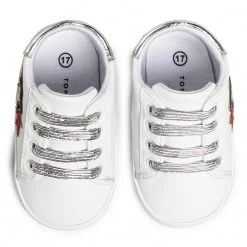 Enfant Chaussures Basses Tommy Hilfiger - Lace Up T0A4-30594-0886 White/Blue/red Y003 Blanc 12 Enfant Chaussures Basses Tommy Hilfiger - Lace Up T0A4-30594-0886 White/Blue/red Y003 Blanc -Tommy Hilfiger Soldes 0000206294746 05 jc