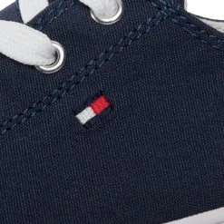 Enfant Sneakers Tommy Hilfiger - Low Cut Lace-Up Sneaker T3X4-30692-0890 S Blue 800 Bleu Marine -Tommy Hilfiger Soldes 0000206294883 06 mg