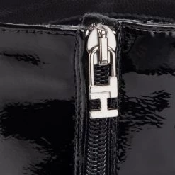 Femme Bottines TOMMY HILFIGER - Elevated Patent Bootie FW0FW04674 Black BDS Noir -Tommy Hilfiger Soldes 0000206453822 05 kk