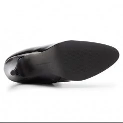 Femme Bottines TOMMY HILFIGER - Elevated Patent Bootie FW0FW04674 Black BDS Noir -Tommy Hilfiger Soldes 0000206453822 06 kk