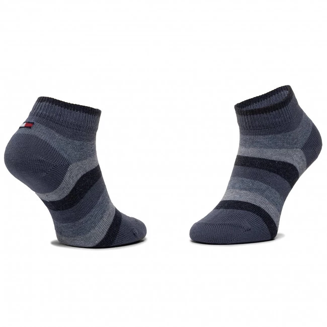 Accessoires Lot De 2 Paires De Chaussettes Hautes Enfant Tommy Hilfiger - 354010001 Jeans 356 Bleu Marine, Bleu 5 Accessoires Lot De 2 Paires De Chaussettes Hautes Enfant Tommy Hilfiger - 354010001 Jeans 356 Bleu Marine, Bleu – Image 3
