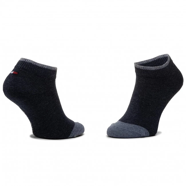 Accessoires Lot De 2 Paires De Chaussettes Hautes Enfant Tommy Hilfiger - 354010001 Jeans 356 Bleu Marine, Bleu 4 Accessoires Lot De 2 Paires De Chaussettes Hautes Enfant Tommy Hilfiger - 354010001 Jeans 356 Bleu Marine, Bleu – Image 2
