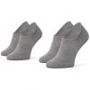 Accessoires Lot De 2 Paires De Chaussettes Basses Unisexe TOMMY HILFIGER - 382024001 Middle Grey Melange 758 Gris -Tommy Hilfiger Soldes 0000206532299 02 pa