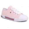 Enfant Sneakers Tommy Hilfiger - Low Cut Lace-Up Sneaker T3A4-30605-0890 S Pink 308 Rose -Tommy Hilfiger Soldes 0000206695970 01 ws