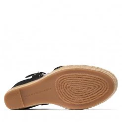 Femme Espadrilles TOMMY HILFIGER - Basic Closed Toe High Wedge FW0FW04786 Black BDS Noir -Tommy Hilfiger Soldes 0000206817075 04 nnc 1