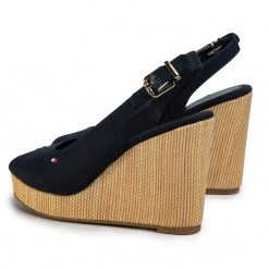 Femme Espadrilles TOMMY HILFIGER - Iconic Elena Sling Back Wedge FW0FW04789 Desert Sky DW5 Bleu Marine 10 Femme Espadrilles TOMMY HILFIGER - Iconic Elena Sling Back Wedge FW0FW04789 Desert Sky DW5 Bleu Marine -Tommy Hilfiger Soldes 0000206837004 03 tm