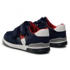 Enfant Sneakers Tommy Hilfiger - Low Cut Velcro Sneaker T1B4-30481-0732 M Blue 800 Bleu Marine 10 Enfant Sneakers Tommy Hilfiger - Low Cut Velcro Sneaker T1B4-30481-0732 M Blue 800 Bleu Marine -Tommy Hilfiger Soldes 0000207172029 03 rz