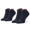 Accessoires Lot De 2 Paires De Chaussettes Basses Homme Tommy Hilfiger - 100001093 Dark Navy 322 Bleu Marine -Tommy Hilfiger Soldes 0000207264380 02 mg