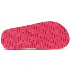 Enfant Tongs TOMMY HILFIGER - Stars Print Flip Flop T3A0-30882-0058 M Fuchsia 313 Rose -Tommy Hilfiger Soldes 0000207920927 05 ki