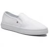 Femme Tennis TOMMY HILFIGER - Essential Nautical Slip On FW0FW05535 White YBR Blanc -Tommy Hilfiger Soldes 0000208139588 01 ki