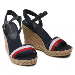Femme Espadrilles TOMMY HILFIGER - Shimmery Ribon High Wedge FW0FW05590 Desert Sky DW5 Bleu Marine 12 Femme Espadrilles TOMMY HILFIGER - Shimmery Ribon High Wedge FW0FW05590 Desert Sky DW5 Bleu Marine -Tommy Hilfiger Soldes 0000208151399 05 rz