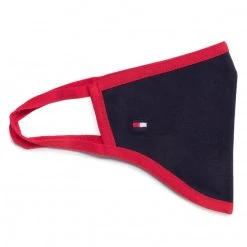 Accessoires Masque En Tissu Pour Enfant Tommy Hilfiger - Kids Face Cover AU0AU01194 DW5 Bleu Marine -Tommy Hilfiger Soldes 0000208434751 01 mg