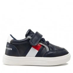 Enfant Sneakers TOMMY HILFIGER - Low Cut Lace T1B4-32038-0754Y004 Blue/White/Red Y004 Bleu Marine 9 Enfant Sneakers TOMMY HILFIGER - Low Cut Lace T1B4-32038-0754Y004 Blue/White/Red Y004 Bleu Marine -Tommy Hilfiger Soldes 0000208507585 04 ki 1