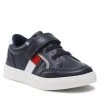 Enfant Sneakers Tommy Hilfiger - Low Cut Lace T1B4-32038-0754Y S Blue/White/Red 004 Bleu Marine