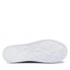 Femme Tennis TOMMY HILFIGER - Knitted Light Cupsole FW0FW05790 Desert Sky DW5 Bleu Marine -Tommy Hilfiger Soldes 0000208568135 04 rz 1