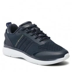 Femme Sneakers TOMMY HILFIGER - Knitted Light Sneaker FW0FW05791 Desert Sky DW5 Bleu Marine