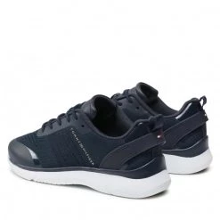 Femme Sneakers TOMMY HILFIGER - Knitted Light Sneaker FW0FW05791 Desert Sky DW5 Bleu Marine -Tommy Hilfiger Soldes 0000208568159 02 rz 1