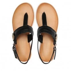 Femme Sandales TOMMY HILFIGER - Hardware Th Flat Leather Sandal FW0FW05912 Black BDS Noir 13 Femme Sandales TOMMY HILFIGER - Hardware Th Flat Leather Sandal FW0FW05912 Black BDS Noir -Tommy Hilfiger Soldes 0000208568548 05 rz 1