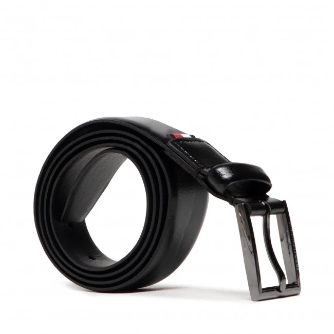Accessoires Ceinture Homme TOMMY HILFIGER - Formal Belt 3.5 AM0AM07656 BDS Noir 3 Accessoires Ceinture Homme TOMMY HILFIGER - Formal Belt 3.5 AM0AM07656 BDS Noir