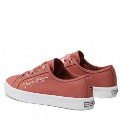 Femme Tennis TOMMY HILFIGER - Essential Gradient Sneaker FW0FW05802 Mineralize SM8 Rose -Tommy Hilfiger Soldes 0000208573092 02 rz 1