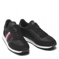 Homme Sneakers Tommy Hilfiger - Runner Lo Mix Ripstop FM0FM03737 Black BDS Noir 12 Homme Sneakers Tommy Hilfiger - Runner Lo Mix Ripstop FM0FM03737 Black BDS Noir -Tommy Hilfiger Soldes 0000208903554 03 pl