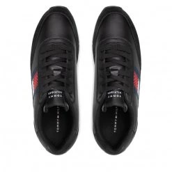 Homme Sneakers Tommy Hilfiger - Essential Runner Flag Leather FM0FM03928 Black BDS Noir 13 Homme Sneakers Tommy Hilfiger - Essential Runner Flag Leather FM0FM03928 Black BDS Noir -Tommy Hilfiger Soldes 0000209104127 04 ph