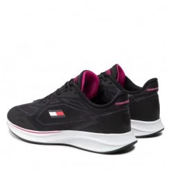 Femme Sneakers TOMMY HILFIGER - Ts Sleek 1 Women FC0FC00033 Black BDS Noir -Tommy Hilfiger Soldes 0000209104684 02 ki
