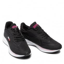 Femme Sneakers TOMMY HILFIGER - Ts Sleek 1 Women FC0FC00033 Black BDS Noir -Tommy Hilfiger Soldes 0000209104684 03 ki