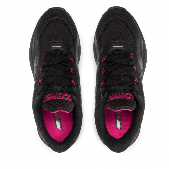 Femme Sneakers TOMMY HILFIGER - Ts Sport 4 Women FC0FC00036 Black BDS Noir 8 Femme Sneakers TOMMY HILFIGER - Ts Sport 4 Women FC0FC00036 Black BDS Noir – Image 6