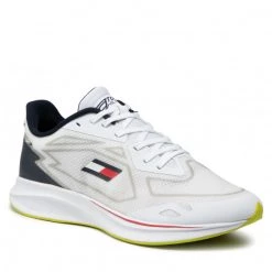 Homme Sneakers TOMMY HILFIGER - Ts Sleek 1 FD0FD00034 White YBR Blanc