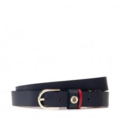 Accessoires Ceinture Femme Tommy Hilfiger - Classic 2.5 Rev AW0AW10983 0GY Rouge, Bleu Marine