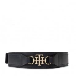 Accessoires Ceinture Femme TOMMY HILFIGER - Th Club Waist 4.5 AW0AW10991 DW5 Bleu Marine