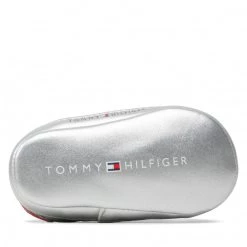 Enfant Chaussures Basses TOMMY HILFIGER - Velcro Shoe Silver T0A4-32110-1070 Silver 904 Argent -Tommy Hilfiger Soldes 0000209249651 08 pl