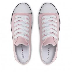 Enfant Sneakers Tommy Hilfiger - Low Cut Lace-Up Sneaker T3A4-32117-0890 S Pink 302 Rose -Tommy Hilfiger Soldes 0000209249927 04 pa