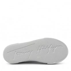 Enfant Baskets TOMMY HILFIGER - Low Cut Lace-Up Sneaker T3A4-32118-0890100 M White 100 Blanc 11 Enfant Baskets TOMMY HILFIGER - Low Cut Lace-Up Sneaker T3A4-32118-0890100 M White 100 Blanc -Tommy Hilfiger Soldes 0000209249934 05 pa