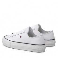 Enfant Baskets TOMMY HILFIGER - Low Cut Lace-Up Sneaker T3A4-32118-0890 S White 100 Blanc 10 Enfant Baskets TOMMY HILFIGER - Low Cut Lace-Up Sneaker T3A4-32118-0890 S White 100 Blanc -Tommy Hilfiger Soldes 0000209249941 02 pa