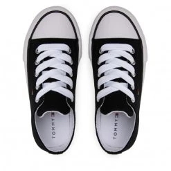 Enfant Baskets TOMMY HILFIGER - Low Cut Lace-Up Sneaker T3A4-32118-0890 M Black 999 Noir 13 Enfant Baskets TOMMY HILFIGER - Low Cut Lace-Up Sneaker T3A4-32118-0890 M Black 999 Noir -Tommy Hilfiger Soldes 0000209250015 04 st