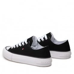 Enfant Baskets TOMMY HILFIGER - Low Cut Lace-Up Sneaker T3A4-32118-0890 S Black 999 Noir 10 Enfant Baskets TOMMY HILFIGER - Low Cut Lace-Up Sneaker T3A4-32118-0890 S Black 999 Noir -Tommy Hilfiger Soldes 0000209250022 02 st