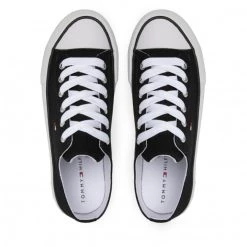 Enfant Baskets TOMMY HILFIGER - Low Cut Lace-Up Sneaker T3A4-32118-0890 S Black 999 Noir 13 Enfant Baskets TOMMY HILFIGER - Low Cut Lace-Up Sneaker T3A4-32118-0890 S Black 999 Noir -Tommy Hilfiger Soldes 0000209250022 03 st