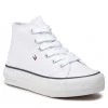 Enfant Sneakers Tommy Hilfiger - High Top Lace-Up Sneaker T3A4-32119-0890 M White 100 Blanc -Tommy Hilfiger Soldes 0000209250039 01 st