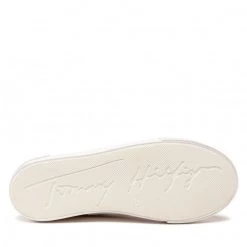 Enfant Baskets TOMMY HILFIGER - High Top Lace-Up Sneaker T3A4-32119-0890 S Antique Rose 303 Rose -Tommy Hilfiger Soldes 0000209250060 05 pl